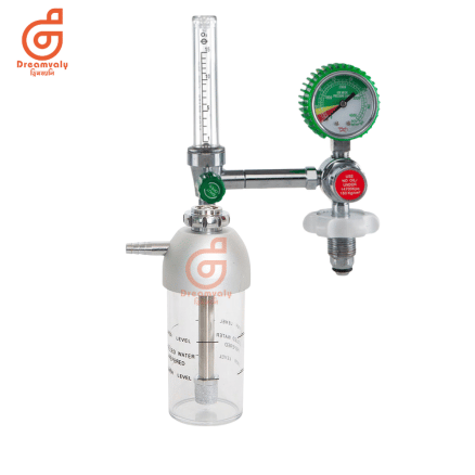 Cylinder type Oxygen Flowmeter with Humidifier - Aluminum Body | Made in China - Dreamvaly