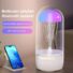 Creative Colorful Jellyfish Lamp Bluetooth Speaker…