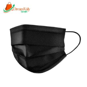 Black Surgical Face Masks (50 Pieces)
