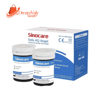 Sinocare Safe accu Test Strips 50Pcs,Blood Glucose Sugar Test